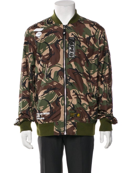 Aape by A Bathing Ape Camo Printed Jacket