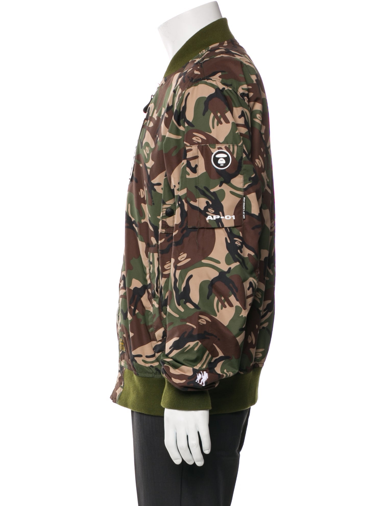 Aape by A Bathing Ape Camo Printed Jacket