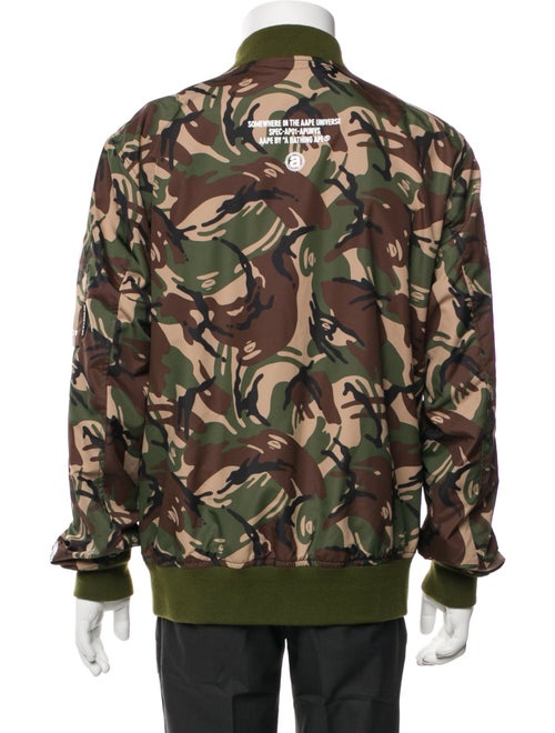 Aape by A Bathing Ape Camo Printed Jacket