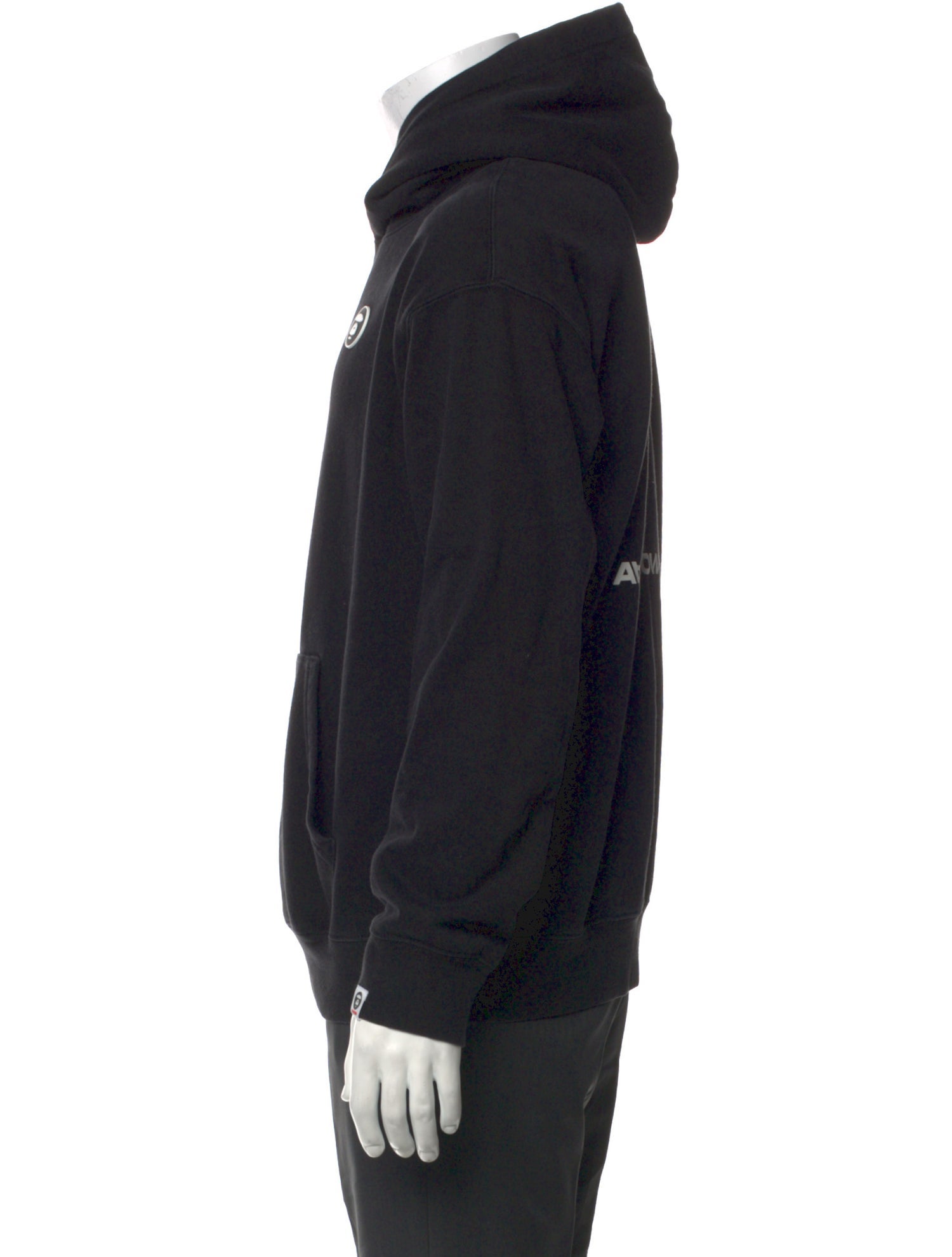 Aape by A Bathing Ape Graphic Print Crew Neck Hoodie