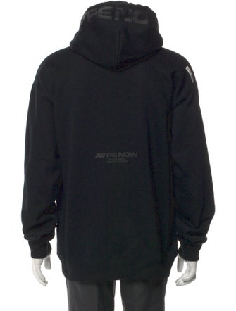 Aape by A Bathing Ape Graphic Print Crew Neck Hoodie