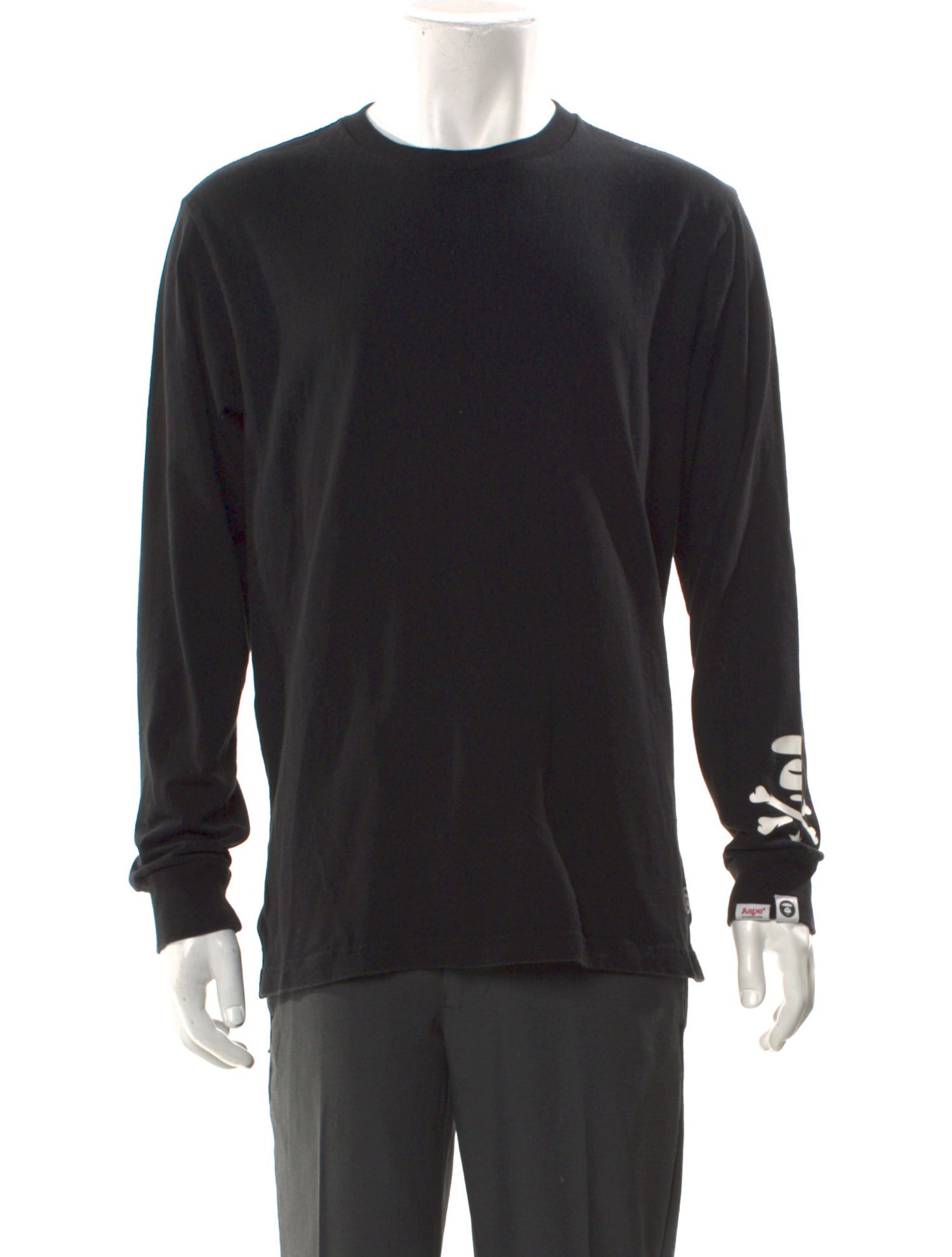 Aape by A Bathing Ape Crew Neck Long Sleeve Pullover