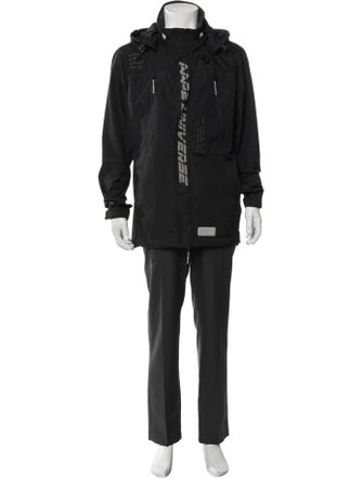 Aape by A Bathing Ape Graphic Print Parka