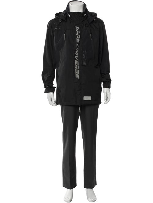 Aape by A Bathing Ape Graphic Print Parka