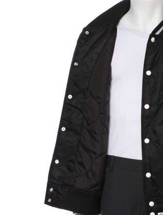 Aape by A Bathing Ape Striped Bomber Jacket