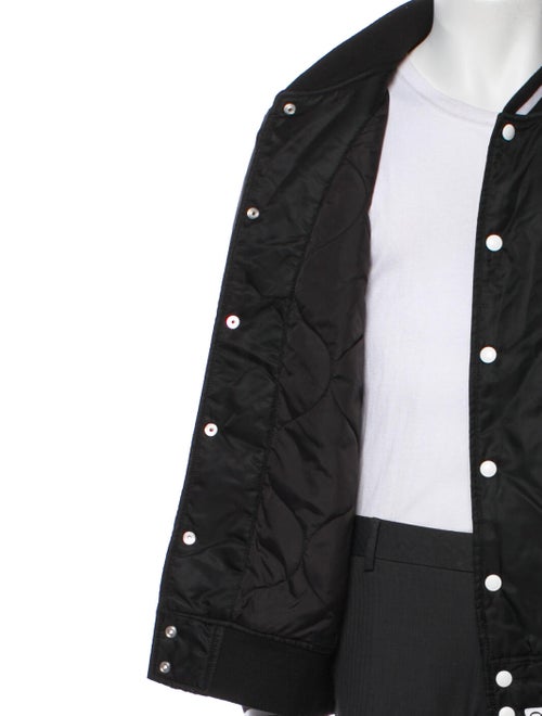 Aape by A Bathing Ape Striped Bomber Jacket