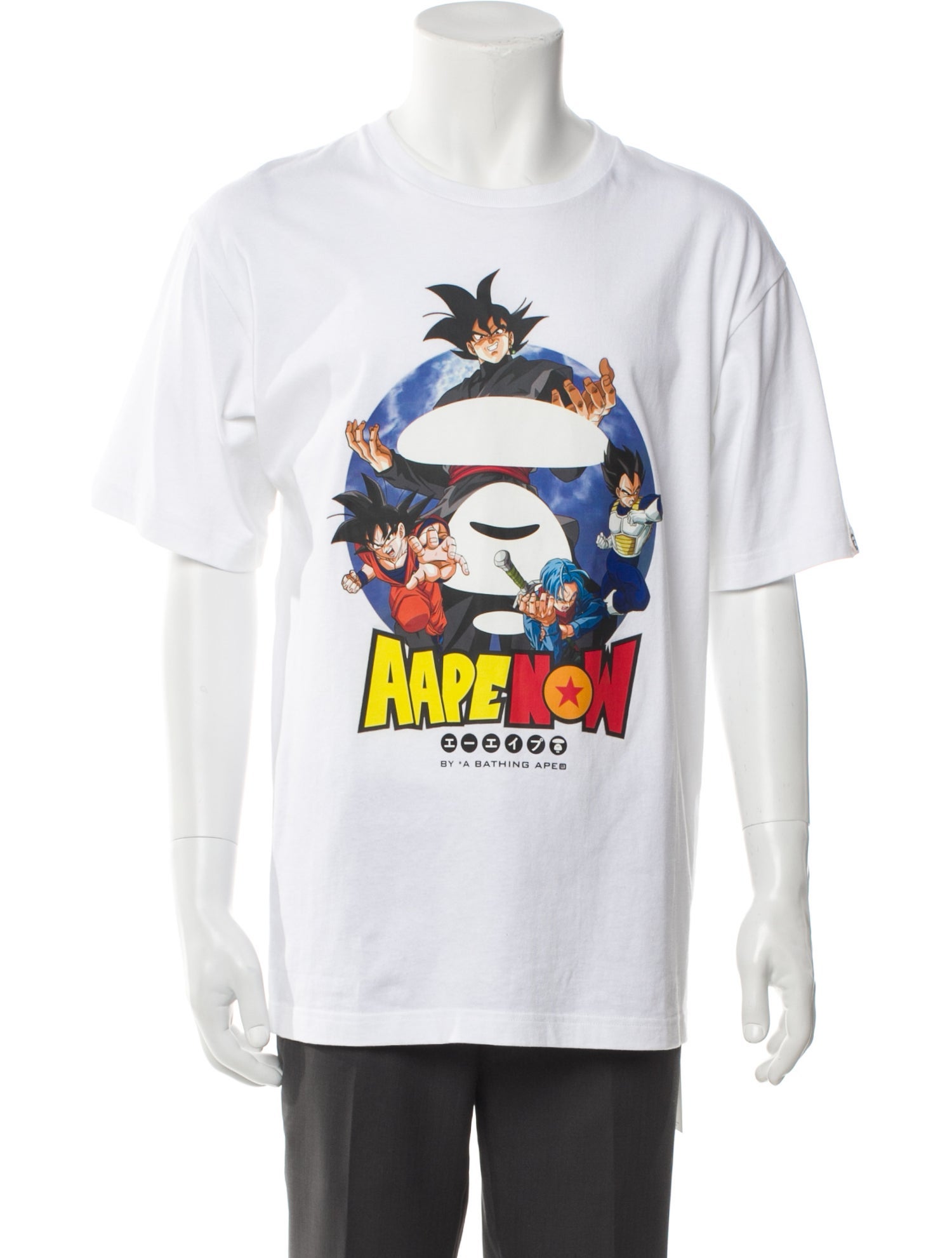 Aape by A Bathing Ape x Dragon Ball Super Graphic Print T-Shirt
