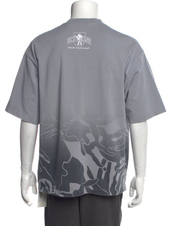 Aape by A Bathing Ape Graphic Print Crew Neck T-Shirt