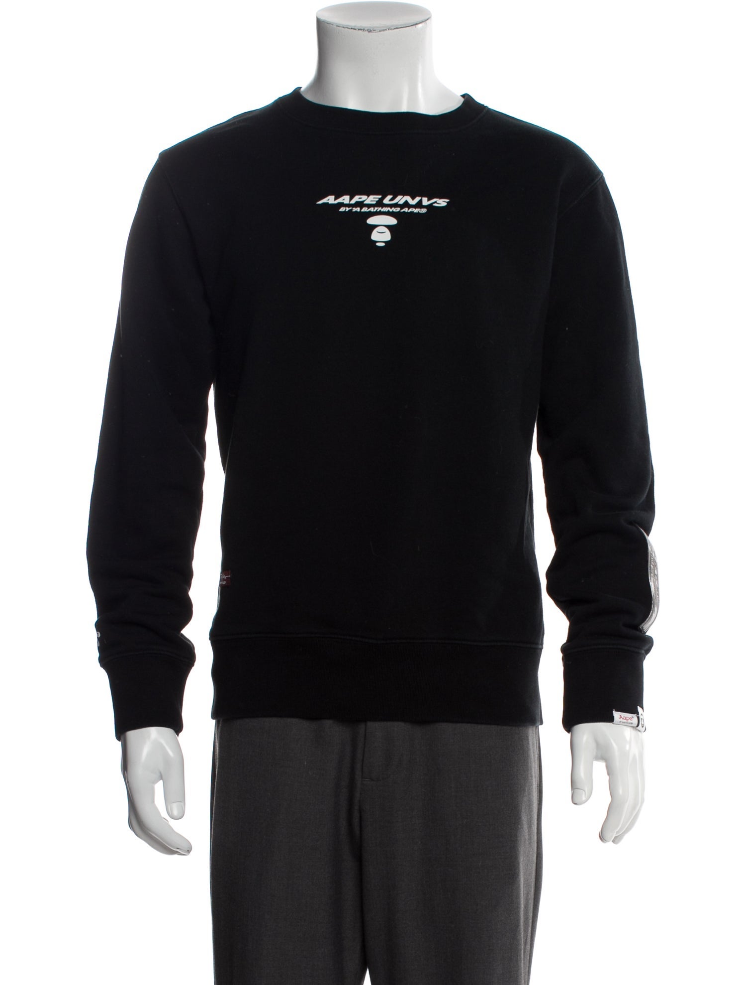 Aape by A Bathing Ape Graphic Print Crew Neck Pullover