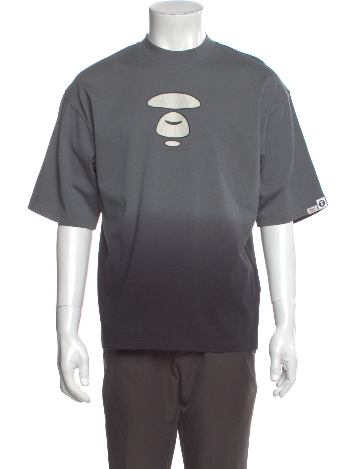 Aape by A Bathing Ape Logo Graphic Print T-Shirt w/ Tags