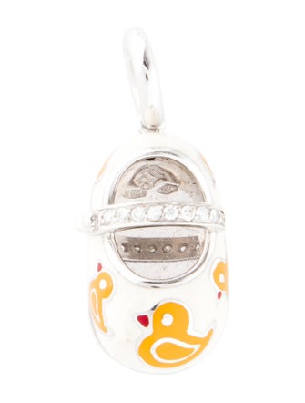 Aaron Basha Diamond Rubber Duckie Shoe