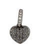 Aaron Basha 18K Diamond Heart Pendant