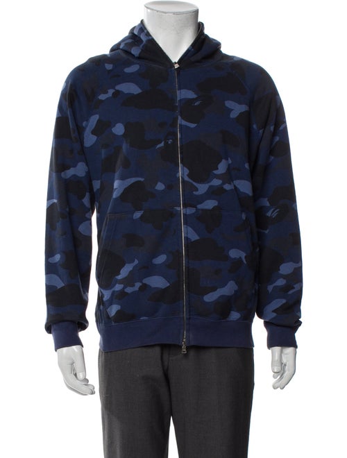 A Bathing Ape Classics Camo Camouflage Print Hoodie