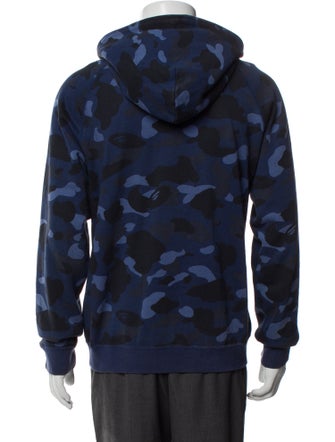 A Bathing Ape Classics Camo Camouflage Print Hoodie