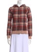 A Bathing Ape Classics Plaid Print Long Sleeve Sweatshirt