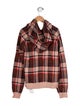 A Bathing Ape Classics Plaid Print Long Sleeve Sweatshirt