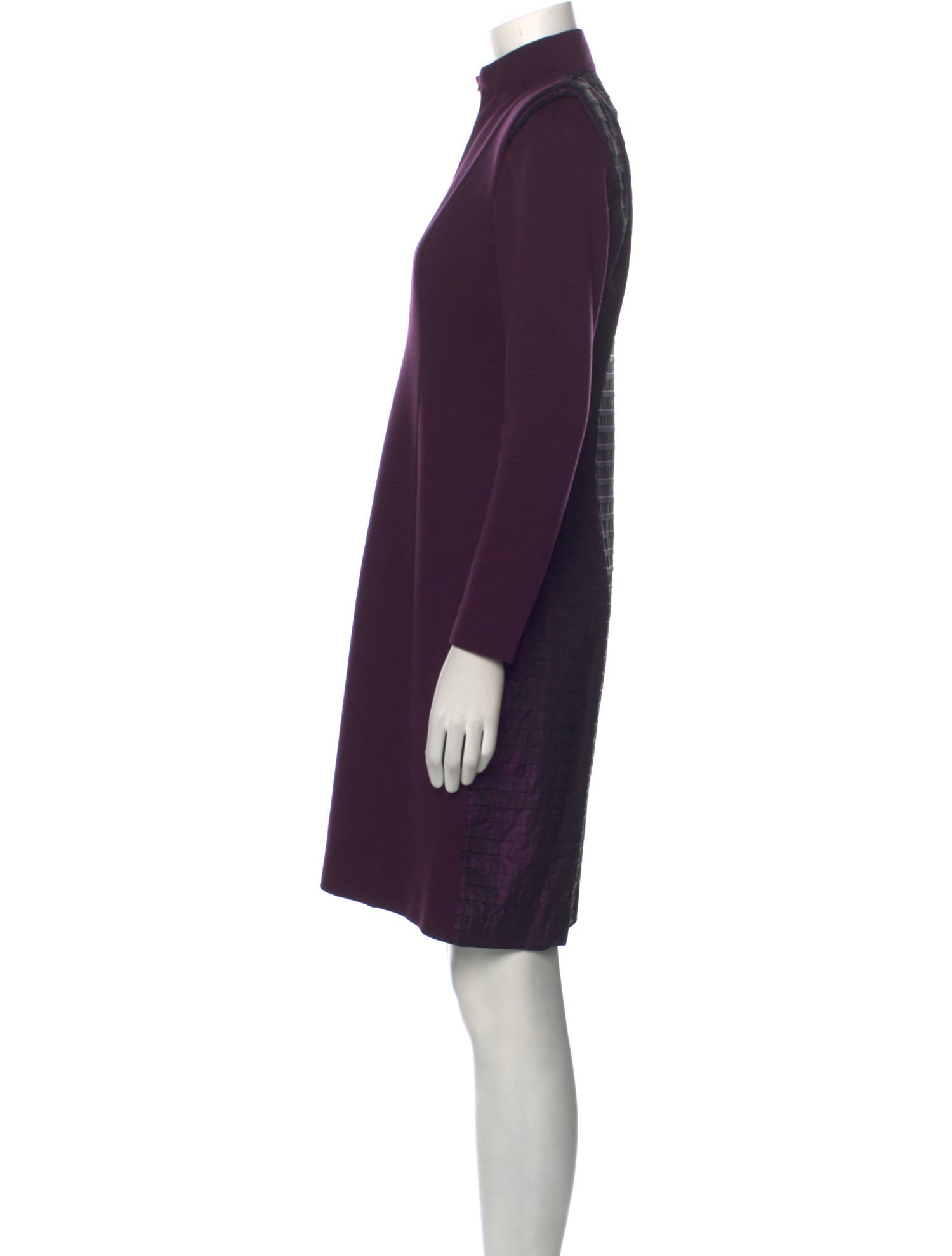 Akris x Bergdorf Goodman Wool Knee-Length Dress