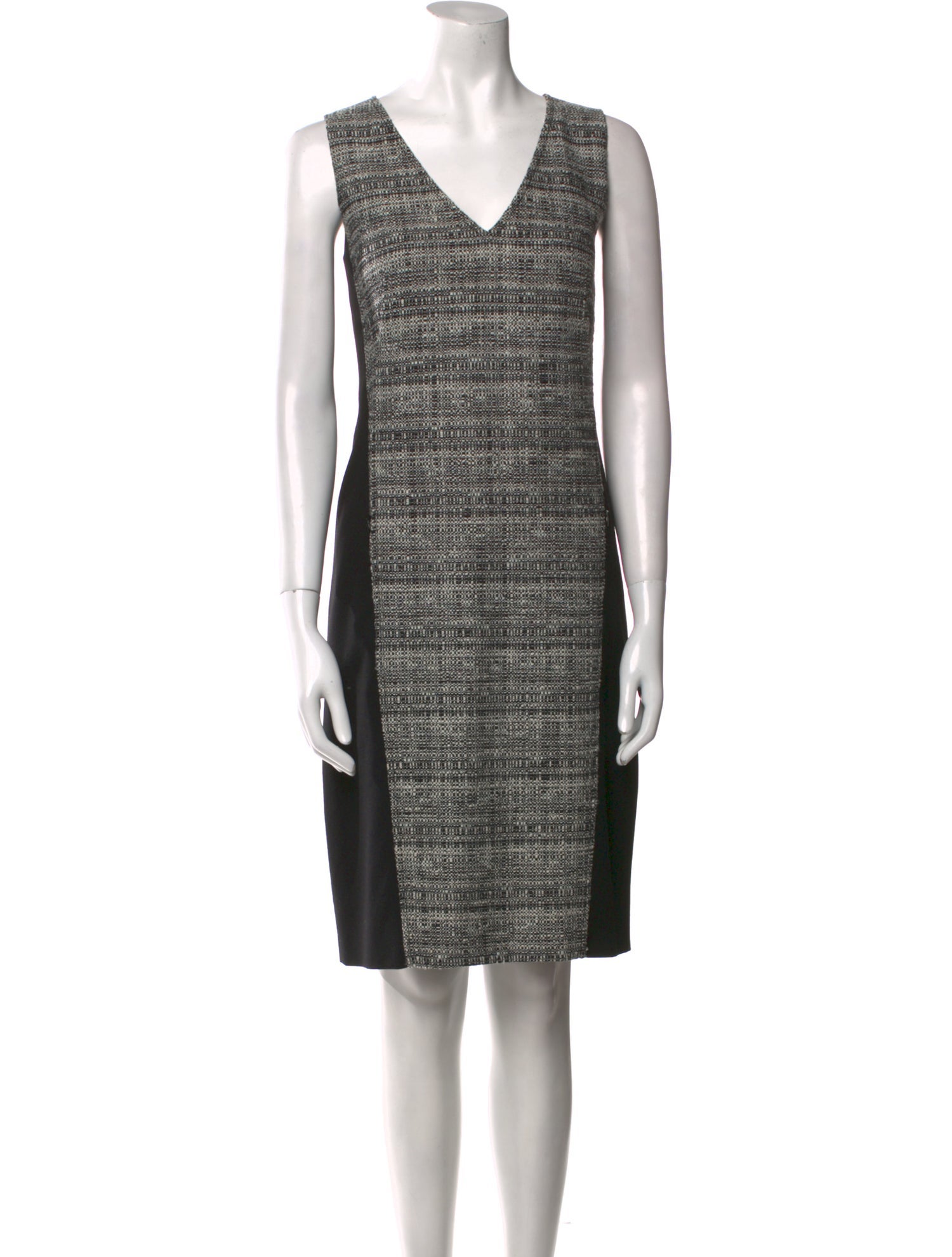 Akris x Bergdorf Goodman Printed Knee-Length Dress