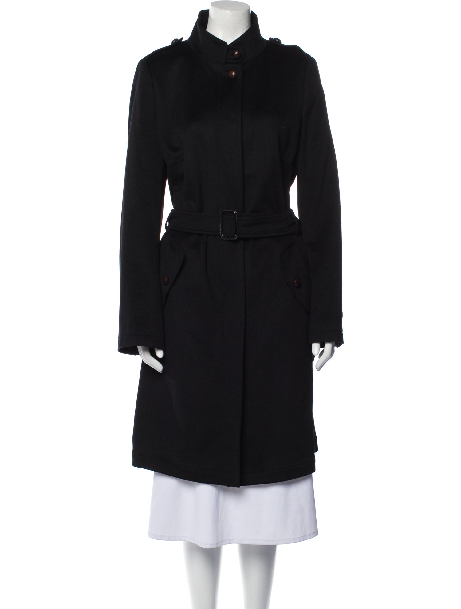 Akris x Bergdorf Goodman Wool Coat