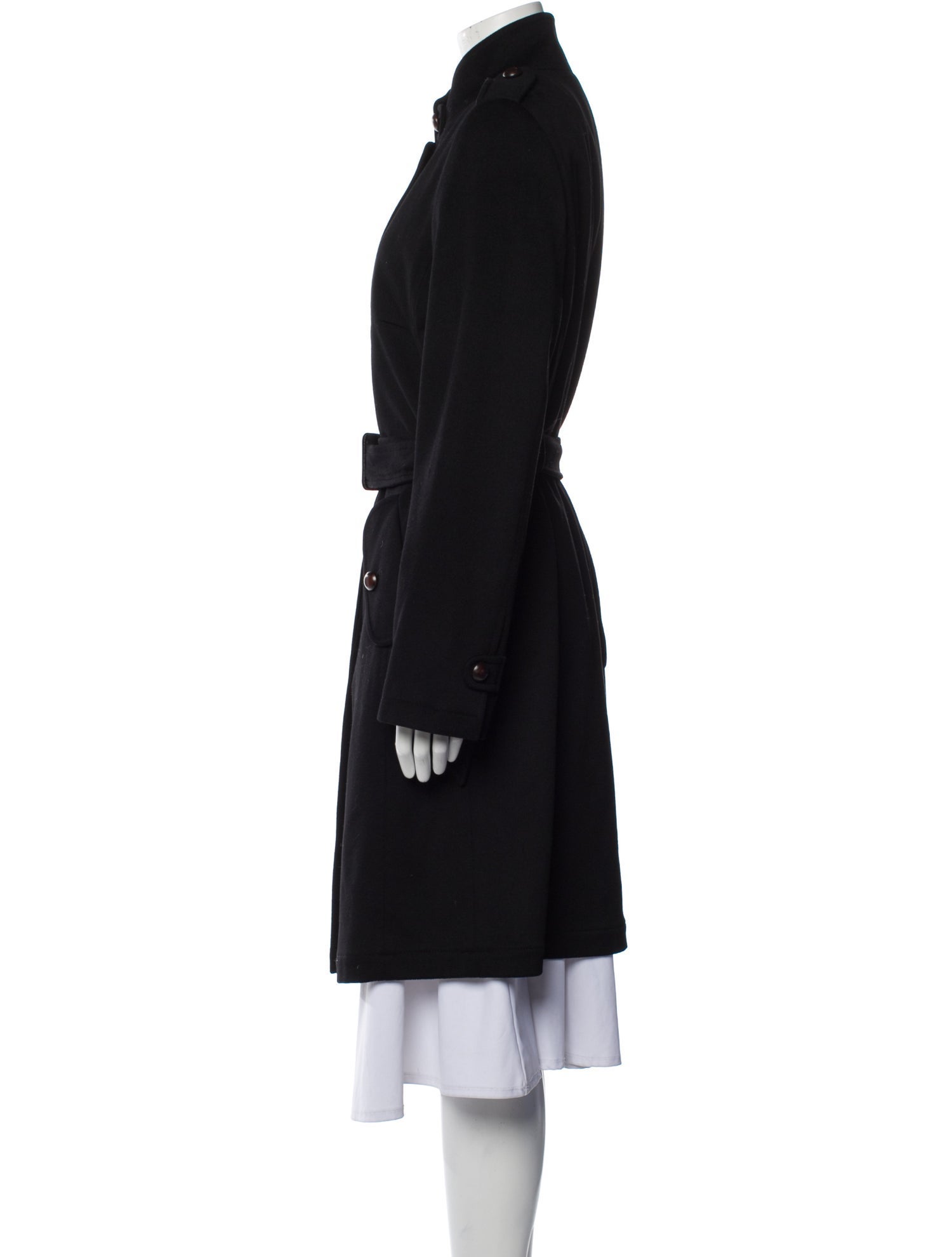 Akris x Bergdorf Goodman Wool Coat