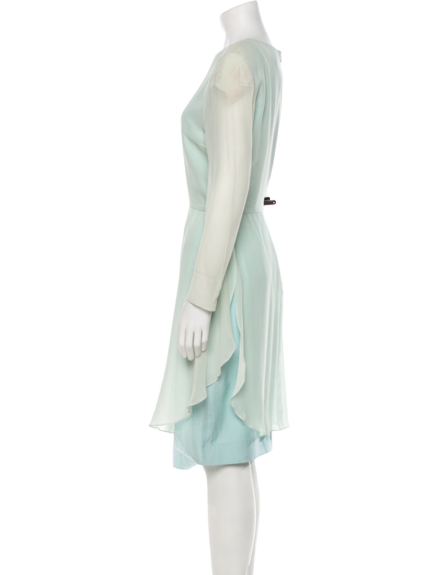 Akris x Bergdorf Goodman Silk Midi Length Dress