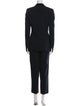 Akris x Bergdorf Goodman Wool Pantsuit