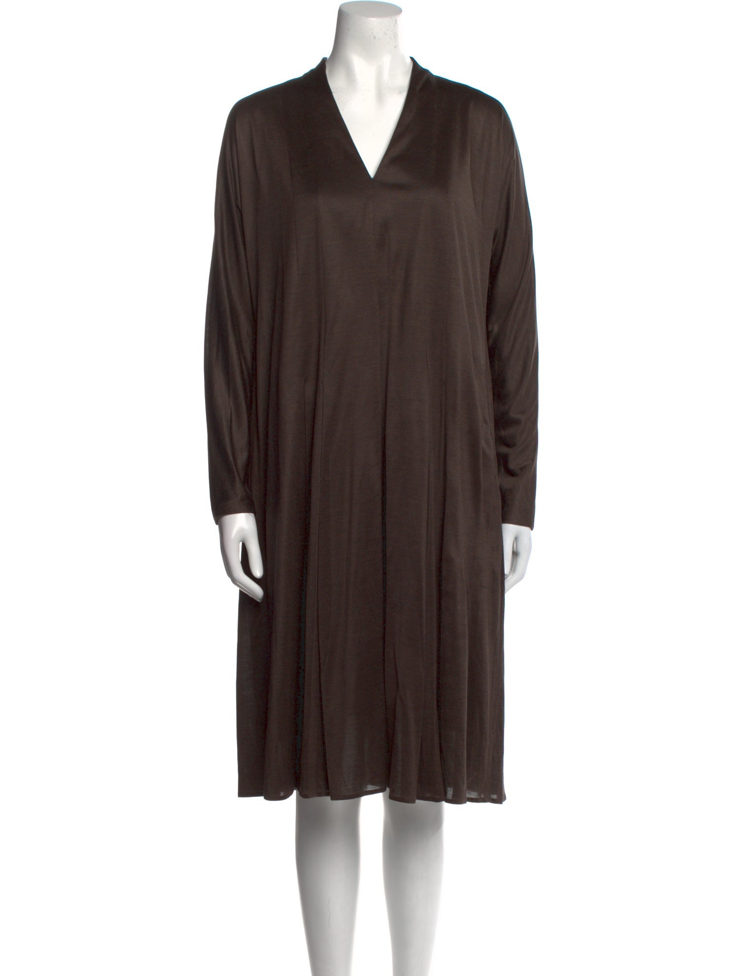 Akris x Bergdorf Goodman Silk Midi Length Dress w/ Tags