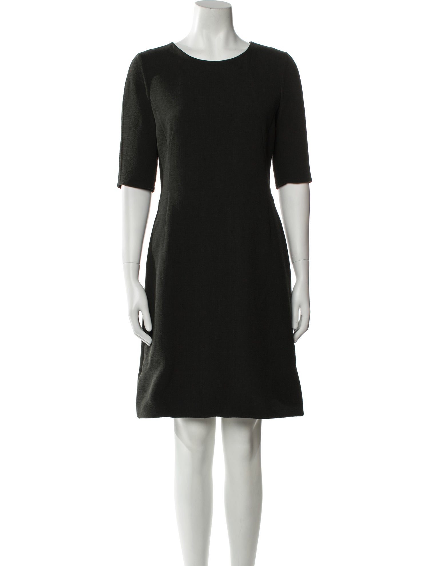 Akris x Bergdorf Goodman Wool Mini Dress