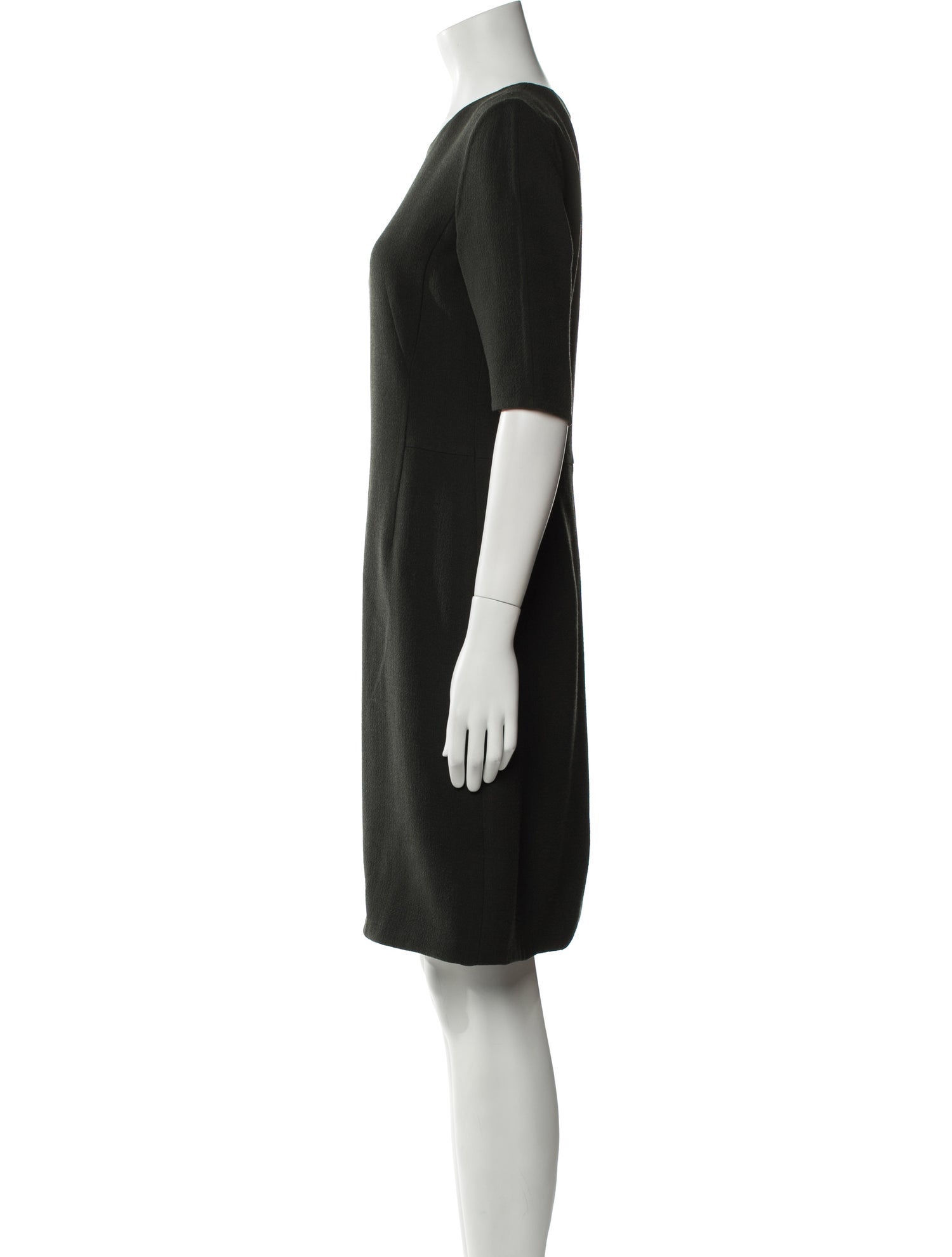 Akris x Bergdorf Goodman Wool Mini Dress