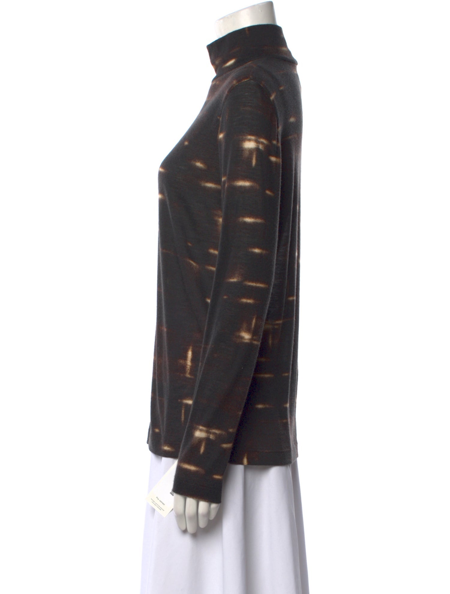 Akris x Bergdorf Goodman Cashmere Printed Top