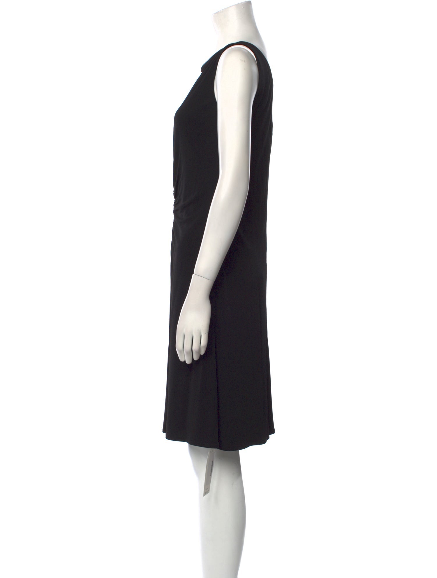 Akris x Bergdorf Goodman Bateau Neckline Mini Dress