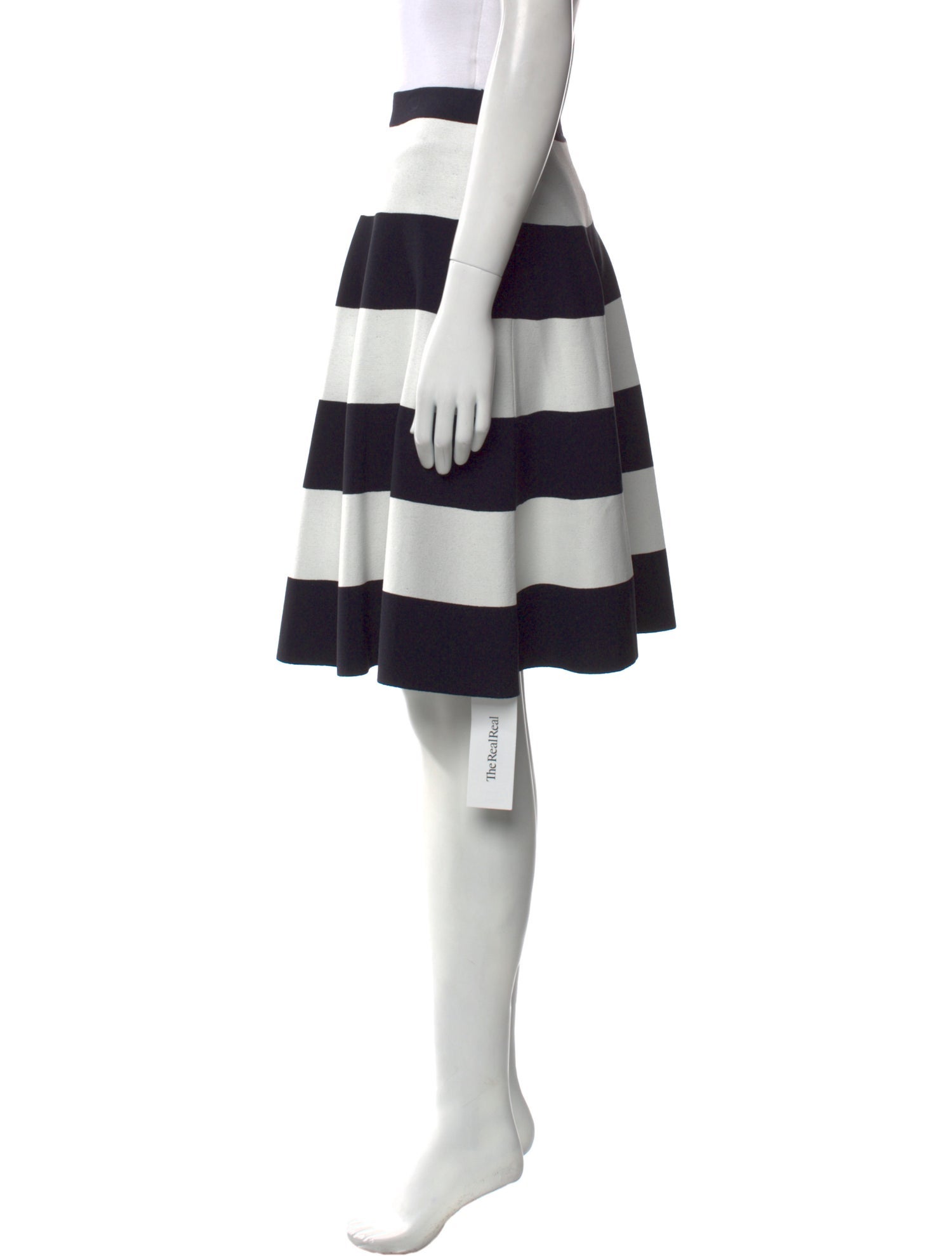 Akris x Bergdorf Goodman Wool Knee-Length Skirt