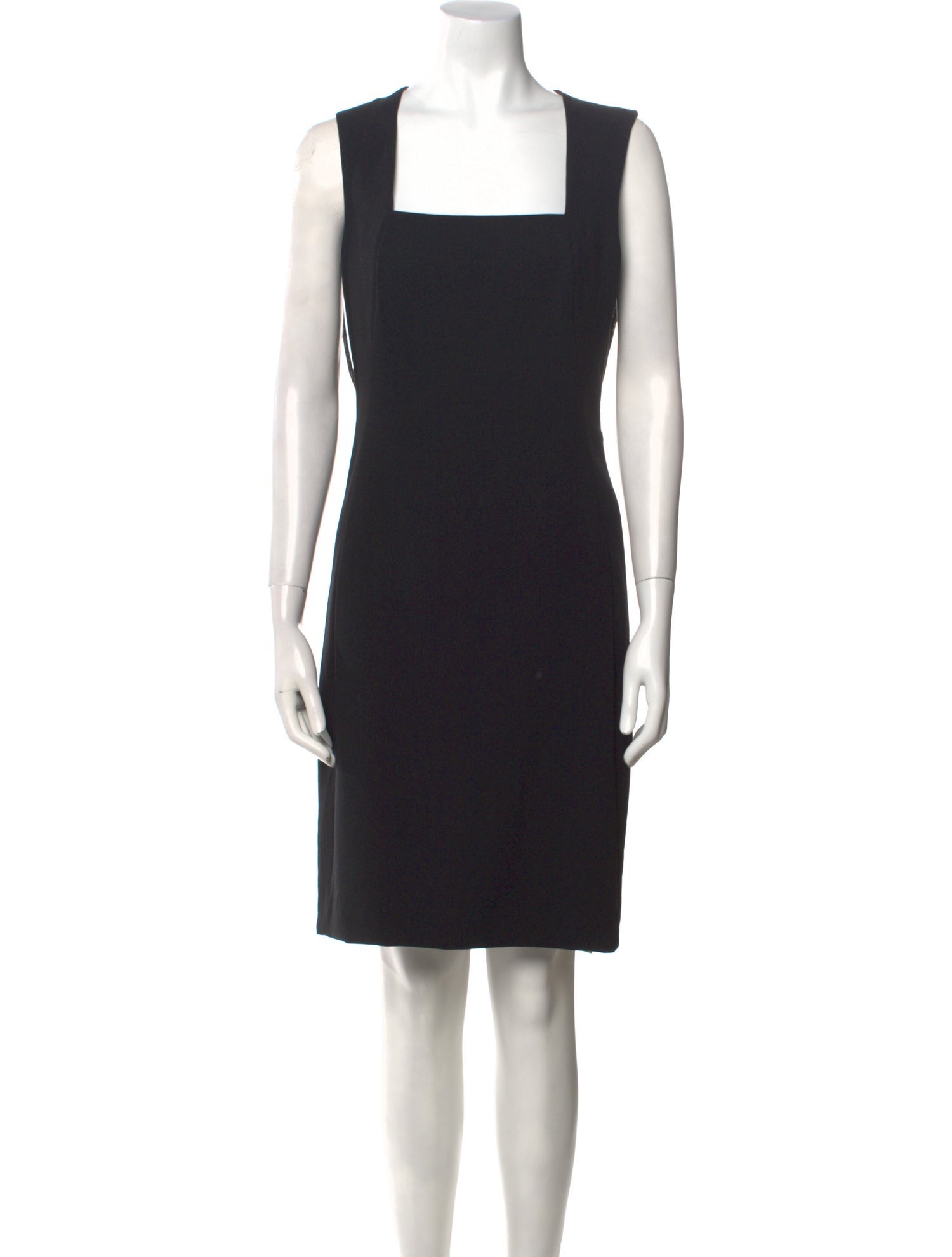Akris x Bergdorf Goodman Wool Knee-Length Dress