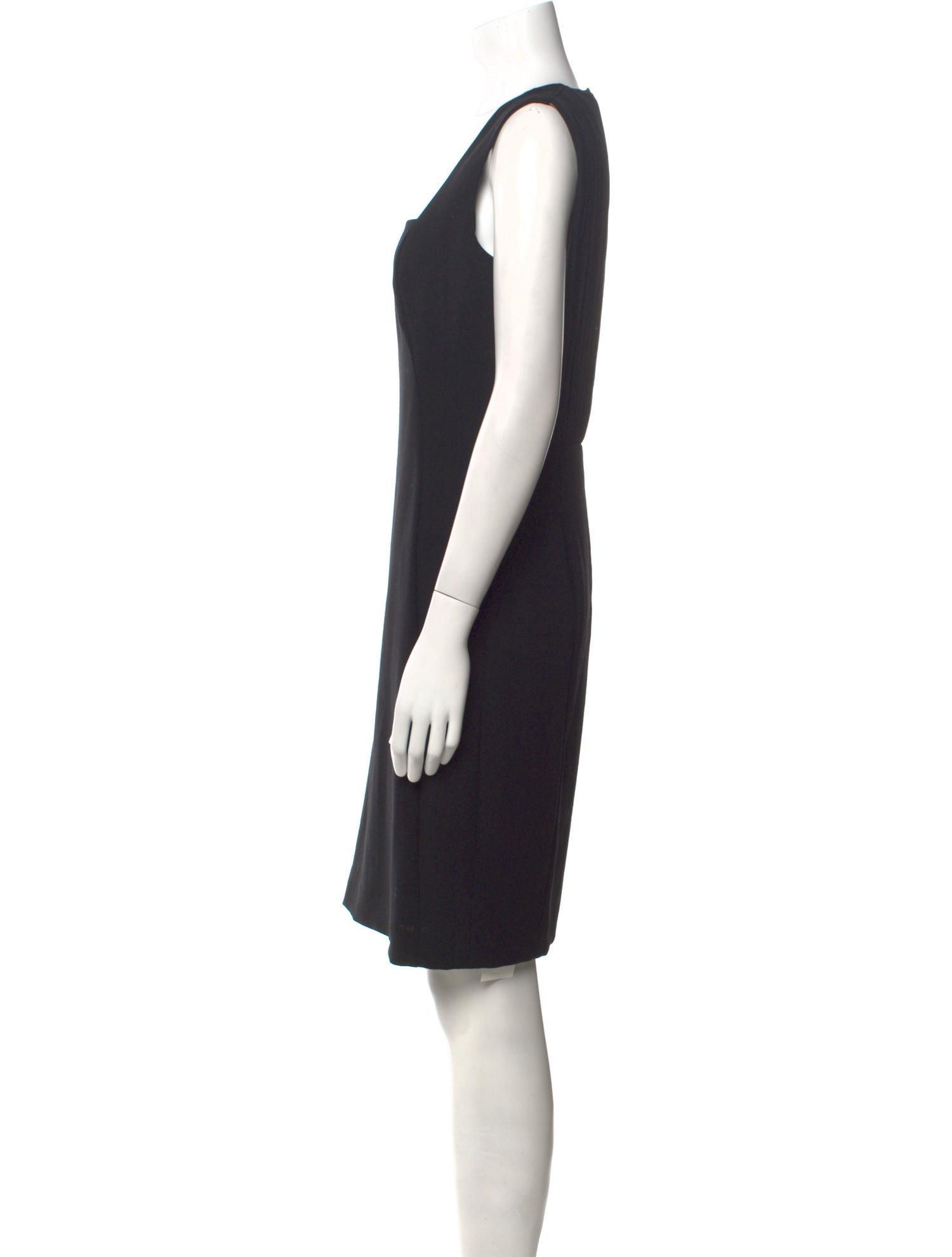 Akris x Bergdorf Goodman Wool Knee-Length Dress