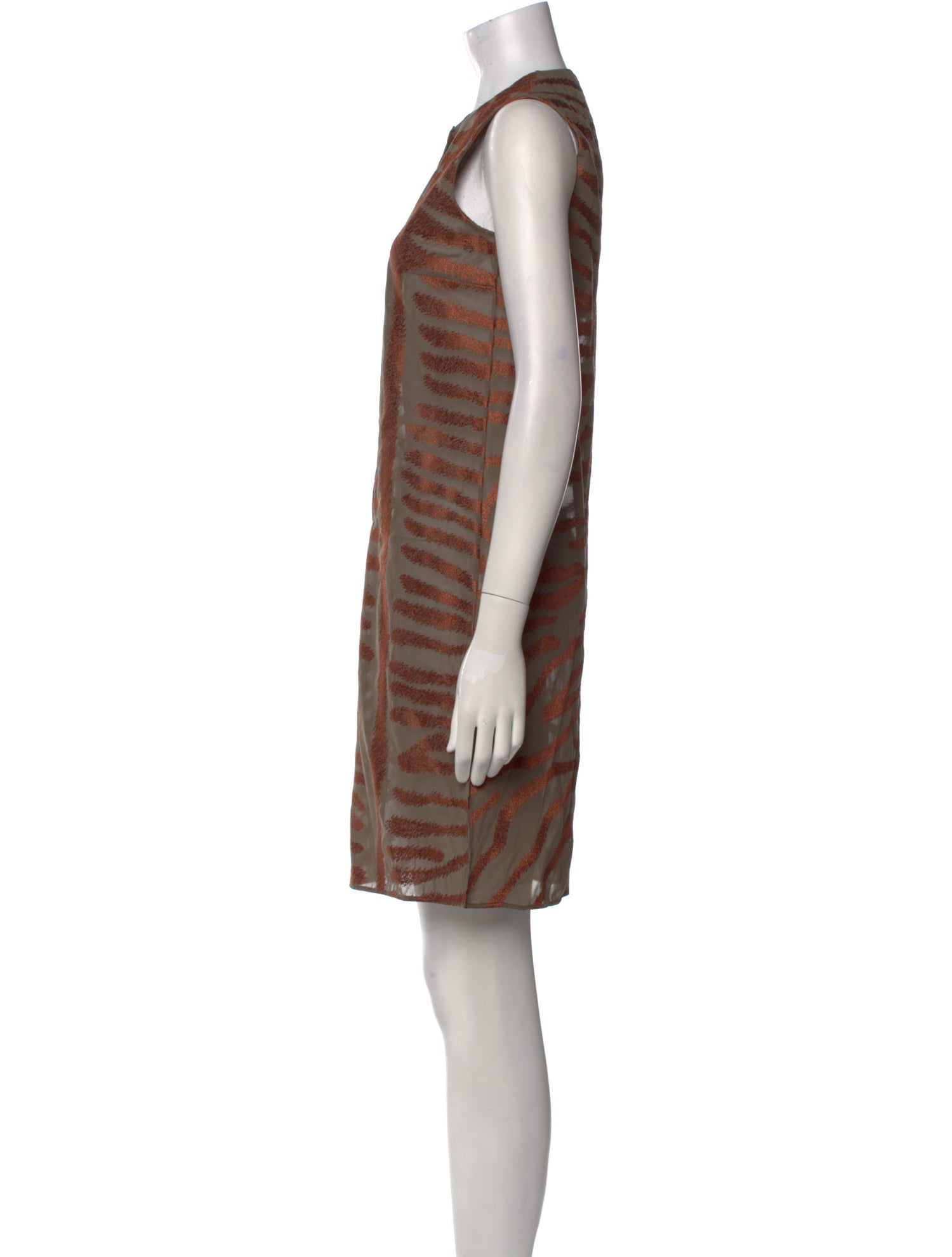 Akris x Bergdorf Goodman Printed Mini Dress