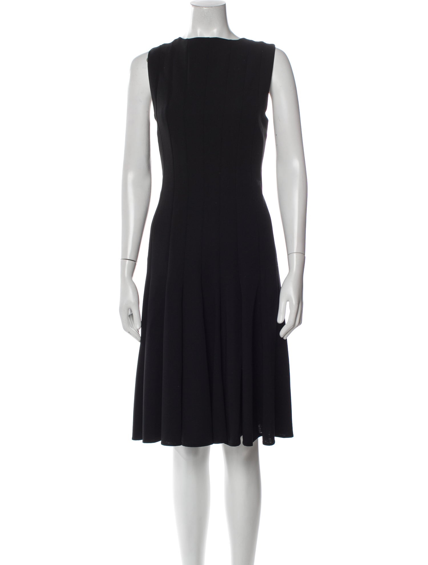 Akris x Bergdorf Goodman Wool Midi Length Dress