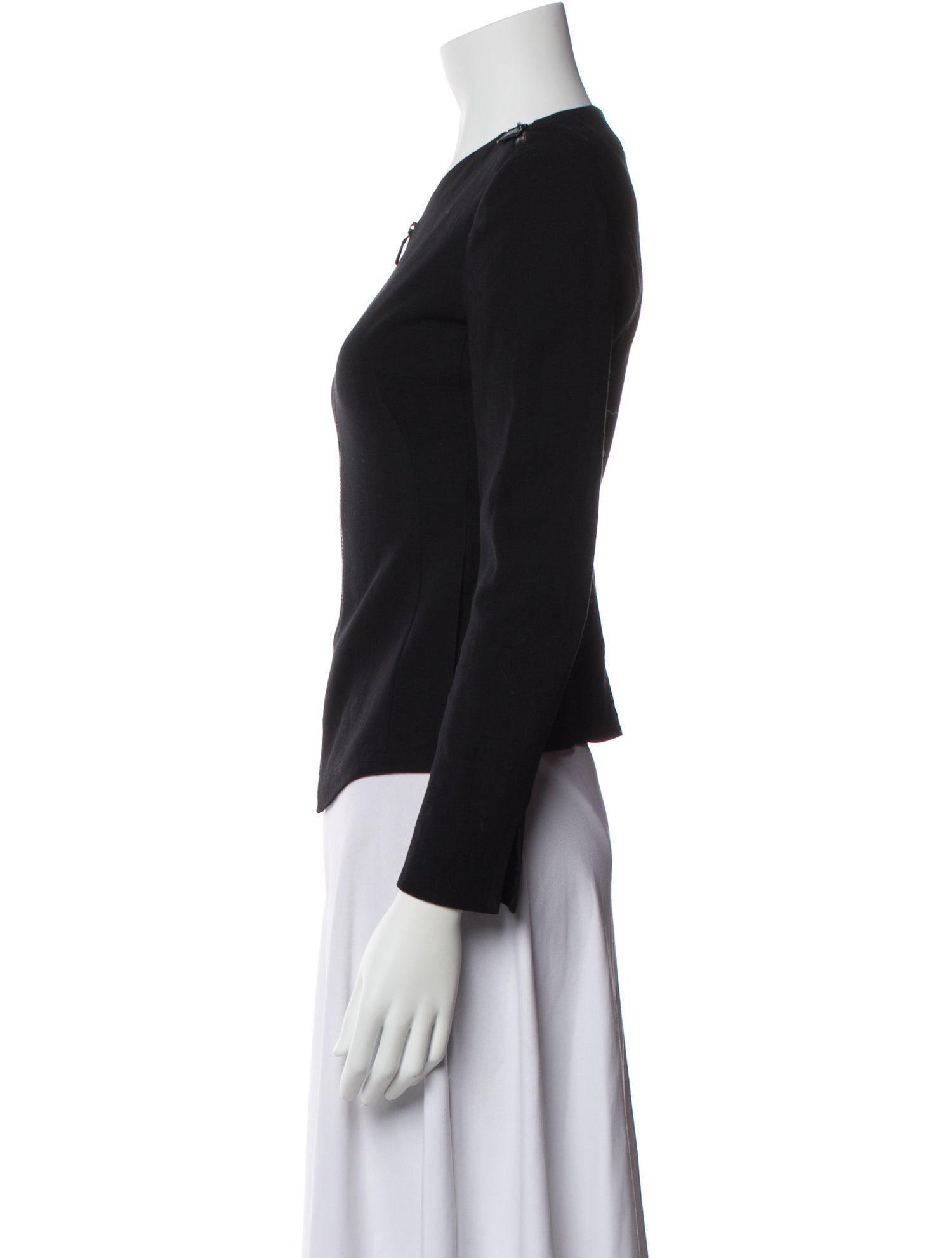 Akris x Bergdorf Goodman Wool Evening Jacket