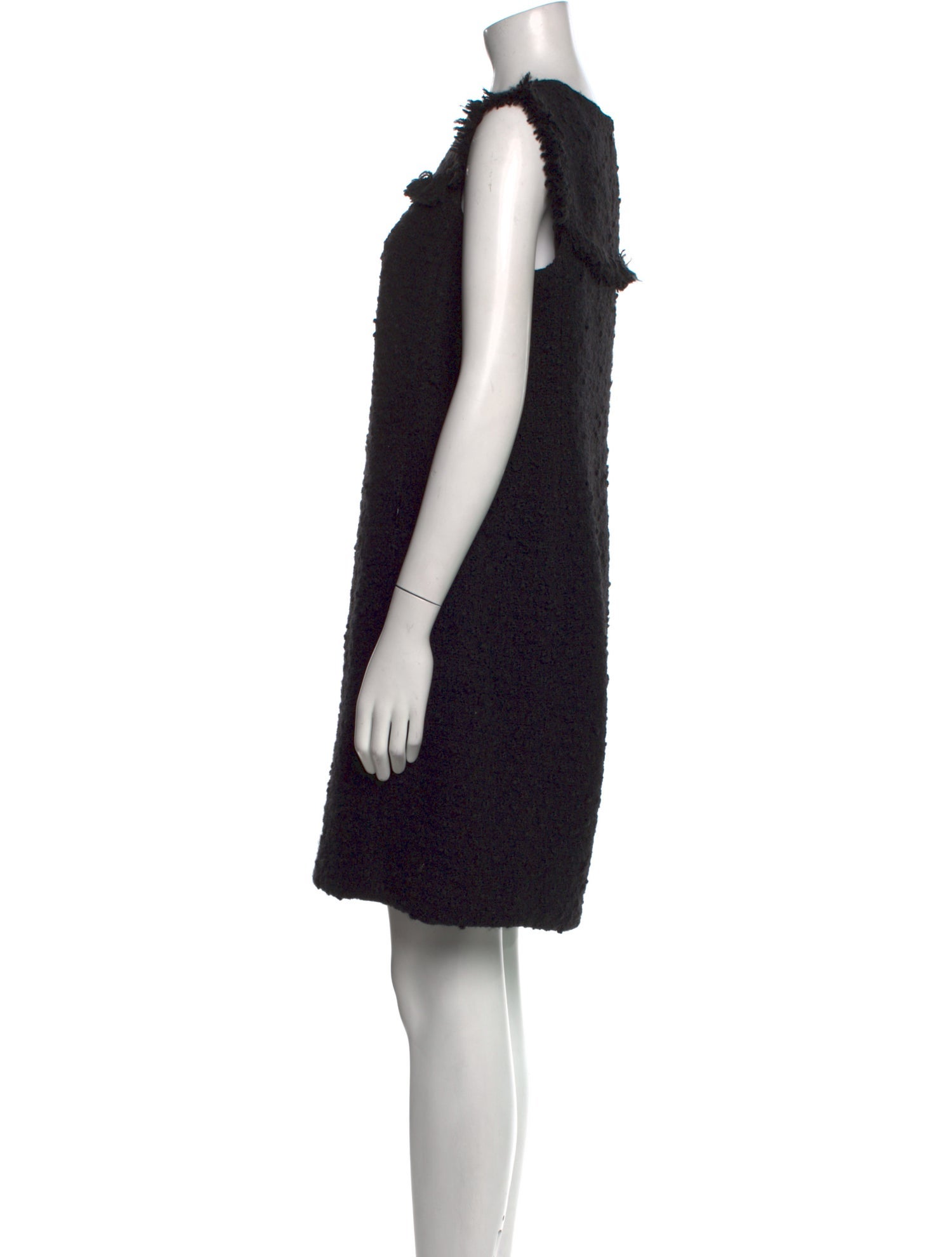 Akris x Bergdorf Goodman Crew Neck Mini Dress