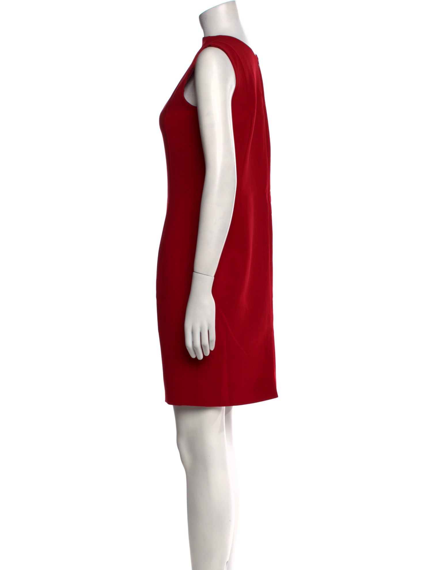 Akris x Bergdorf Goodman Wool Mini Dress