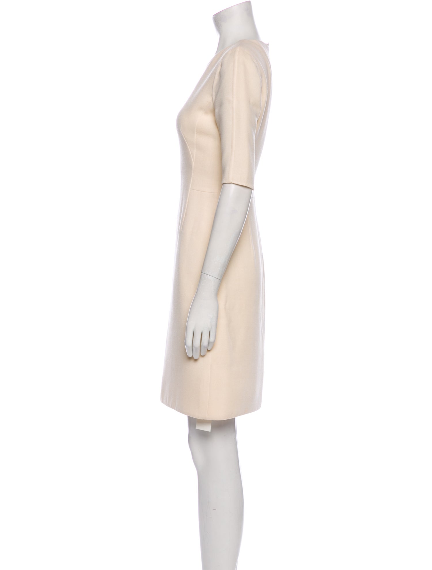 Akris x Bergdorf Goodman Wool Knee-Length Dress