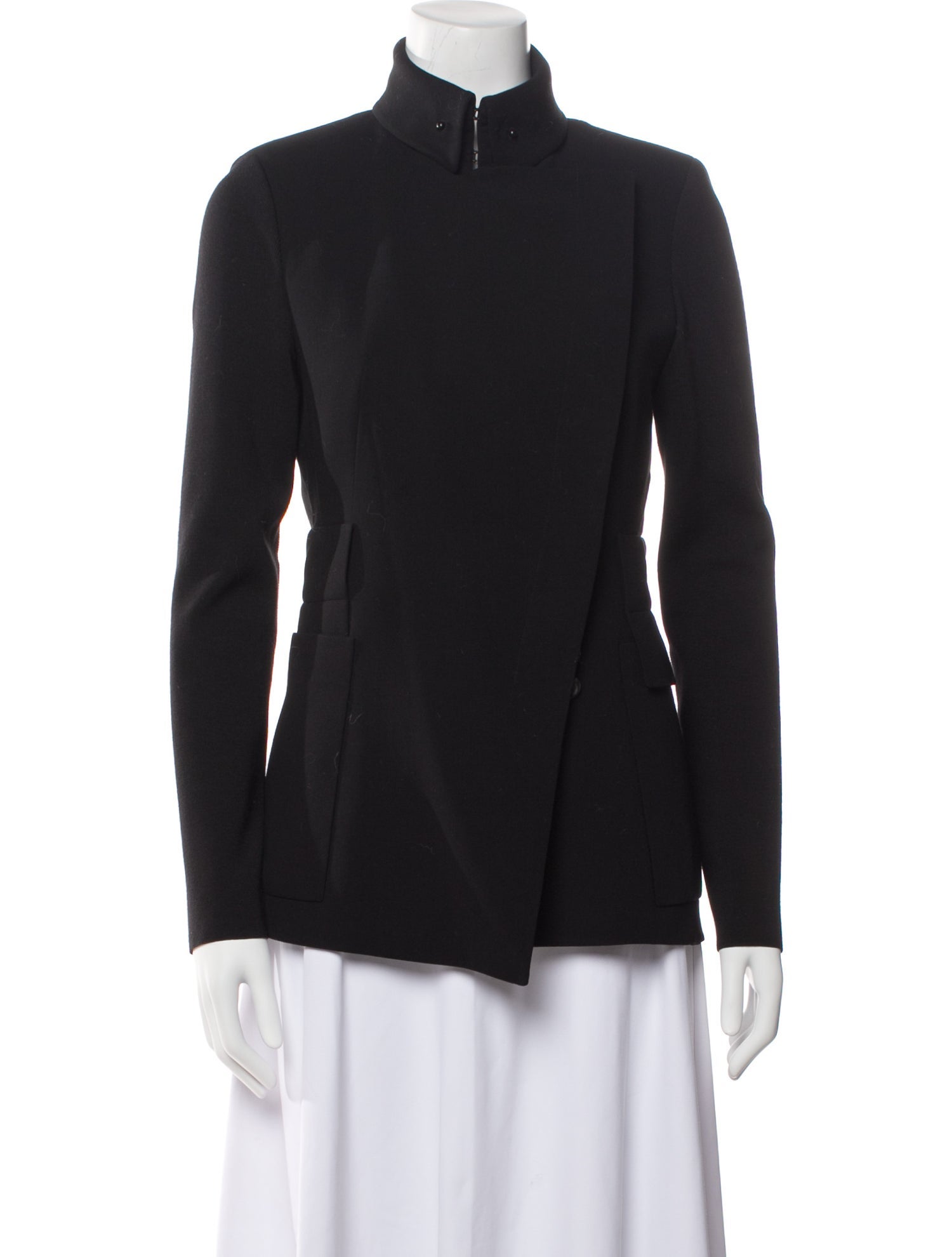 Akris x Bergdorf Goodman Wool Evening Jacket