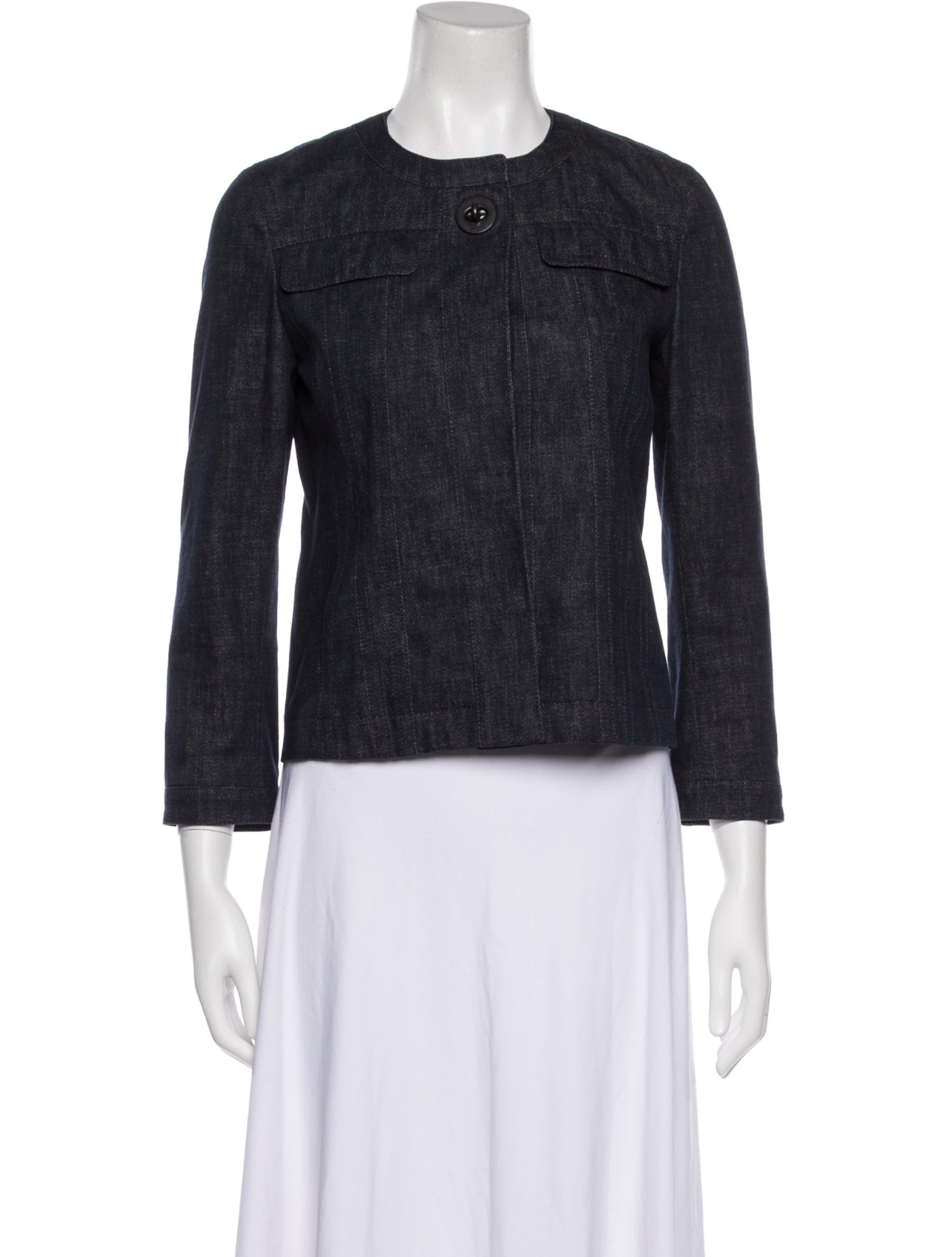 Akris x Bergdorf Goodman Denim Jacket