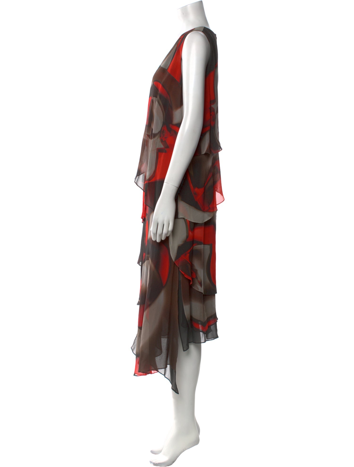 Akris x Bergdorf Goodman Silk Long Dress w/ Tags