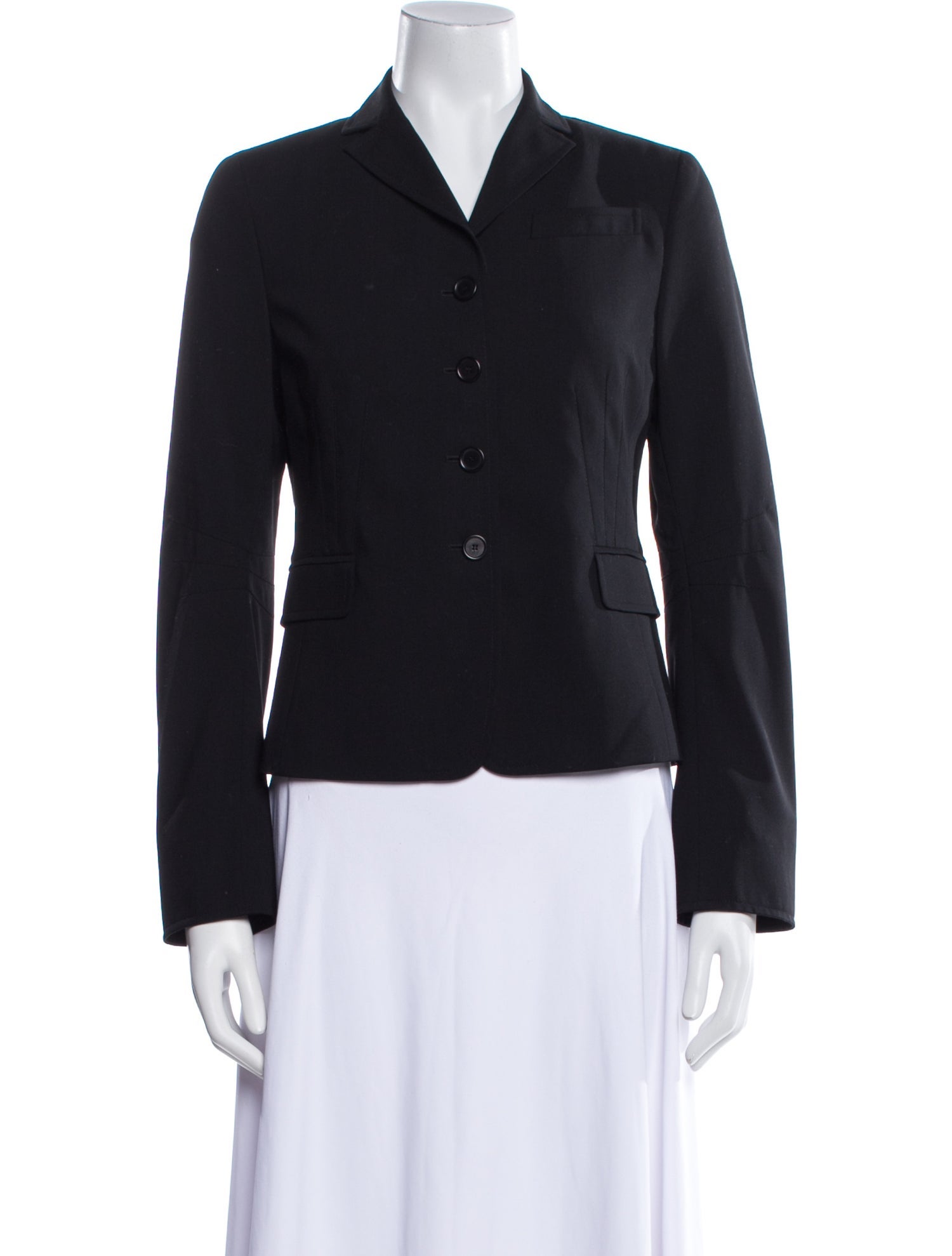 Akris x Bergdorf Goodman Wool Blazer