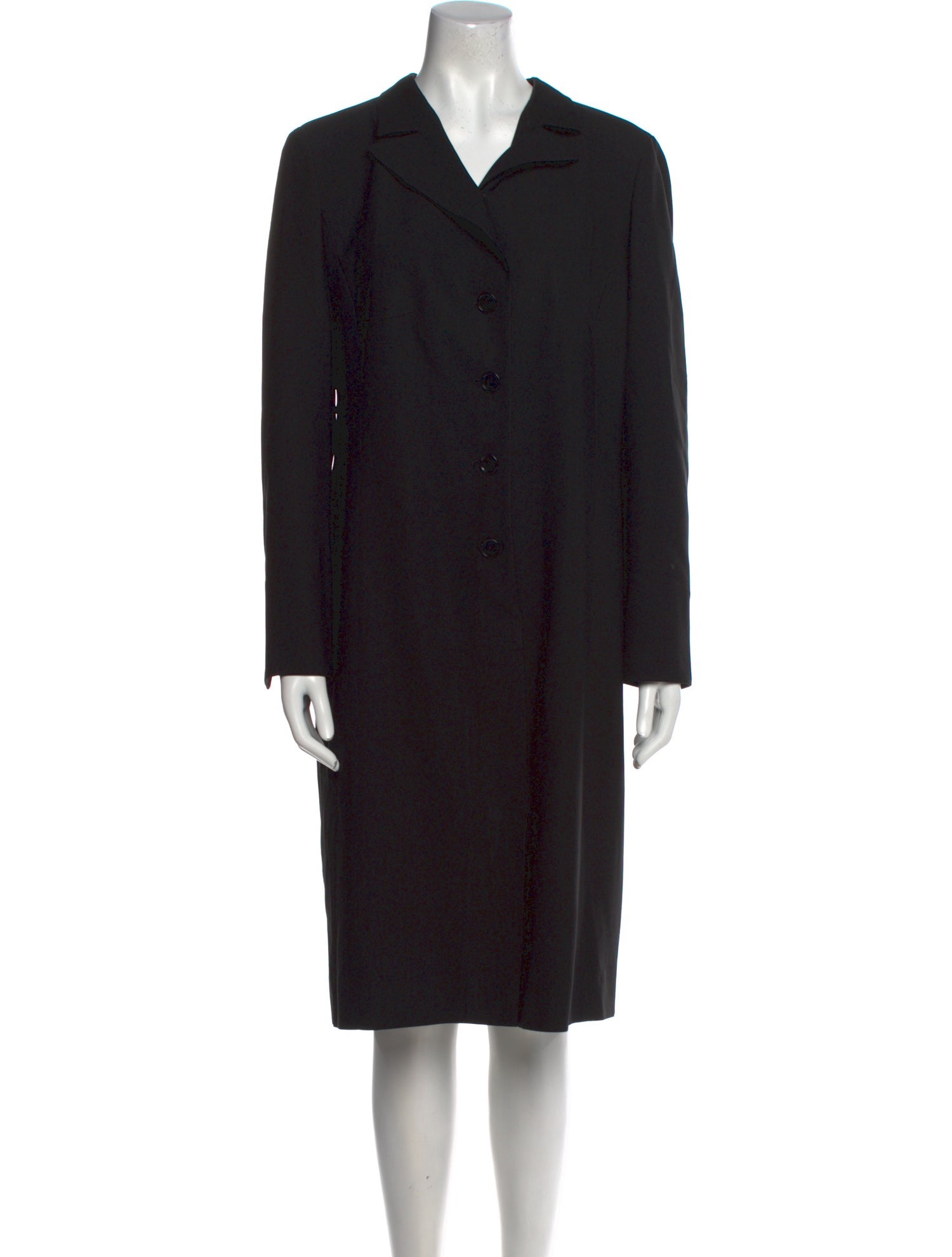 Akris x Bergdorf Goodman Wool Knee-Length Dress