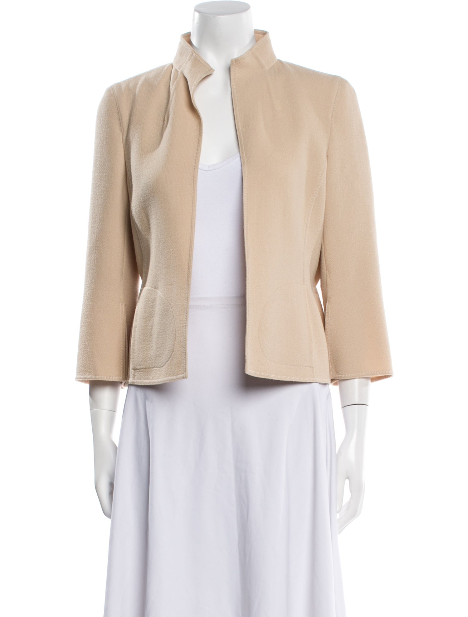 Akris x Bergdorf Goodman Wool Blazer