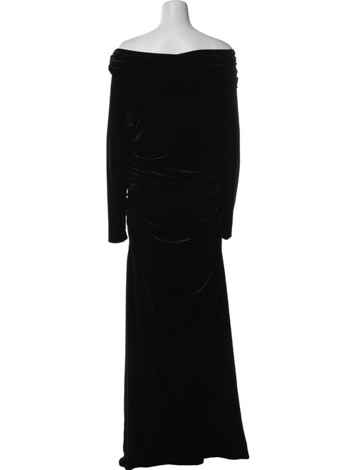 Akris x Bergdorf Goodman Cowl Neck Long Dress