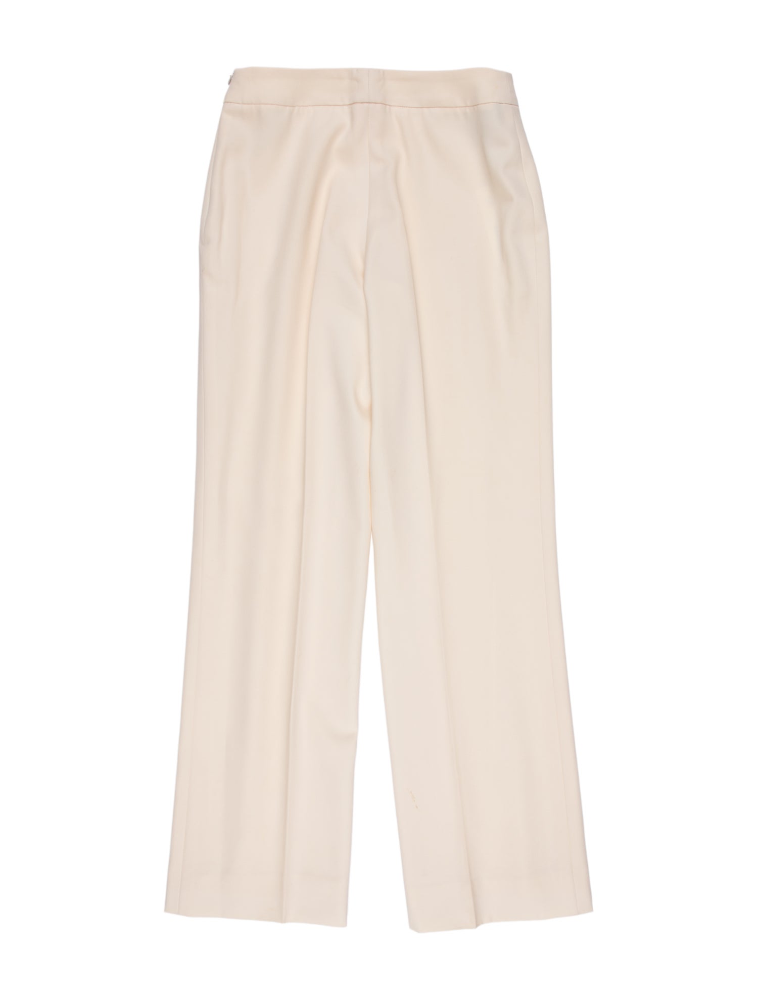 Akris x Bergdorf Goodman Wool Wide Leg Pants
