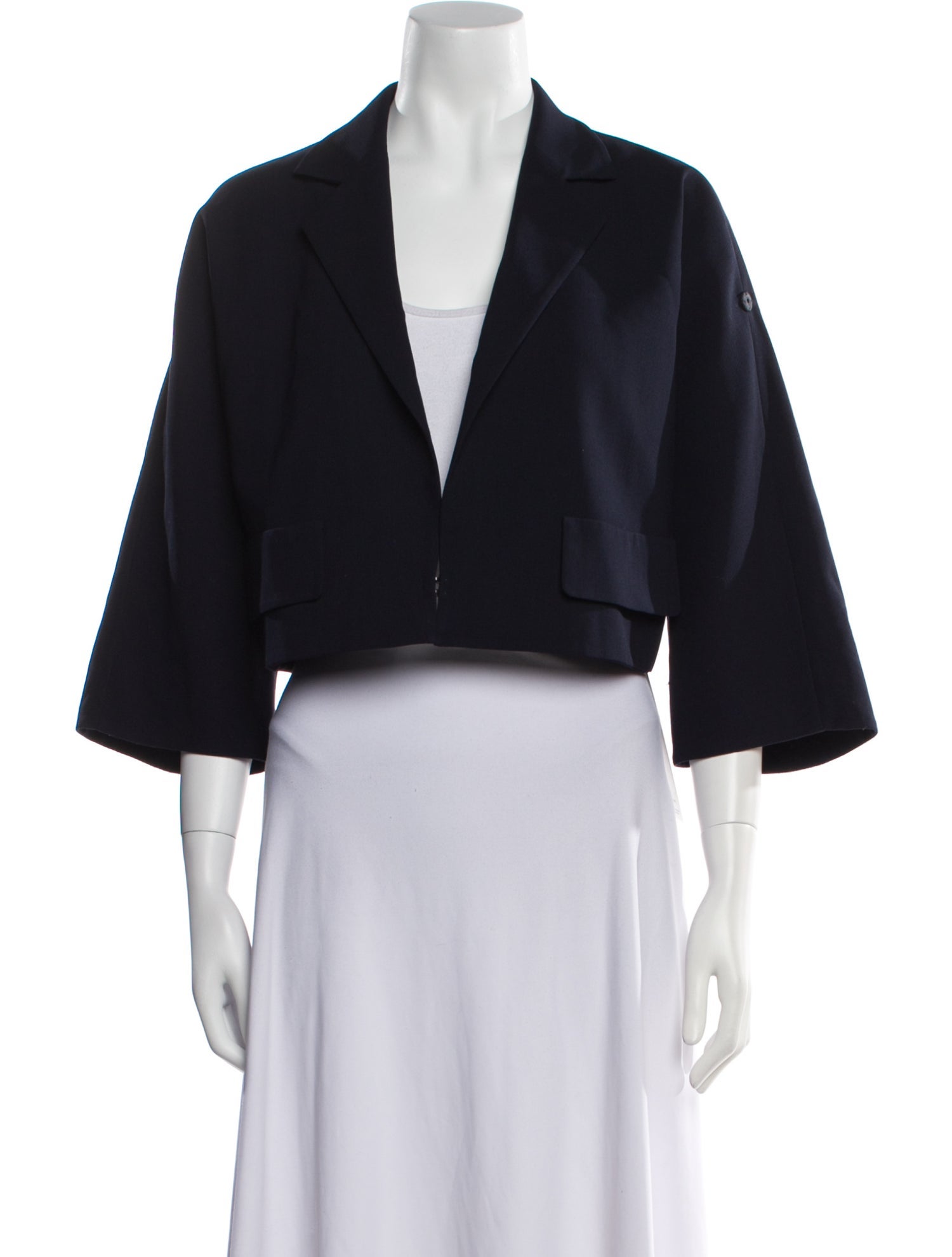 Akris x Bergdorf Goodman Wool Bolero