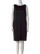 Akris x Bergdorf Goodman Wool Knee-Length Dress